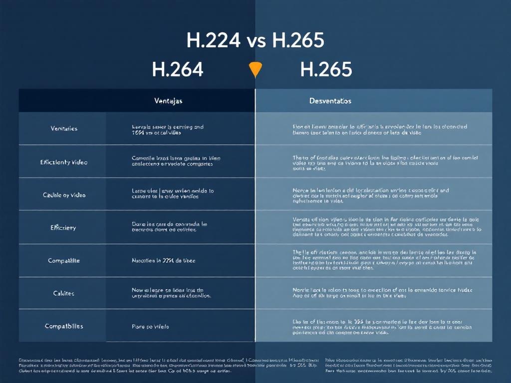H.264 vs H.265: Descubra sus Diferencias y Ventajas