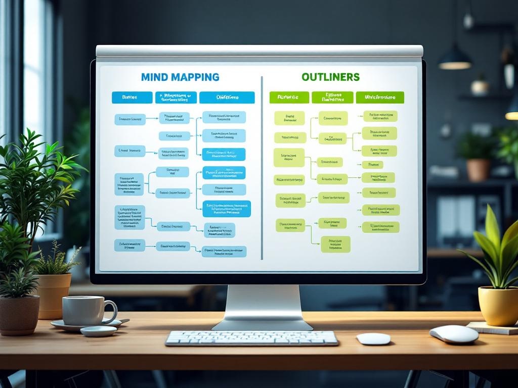 Mind-mapping y Outliners: Guía Completa de Diferencias